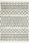 Moroccan Shag MRS02 White Area Rug by Nourison Main Image