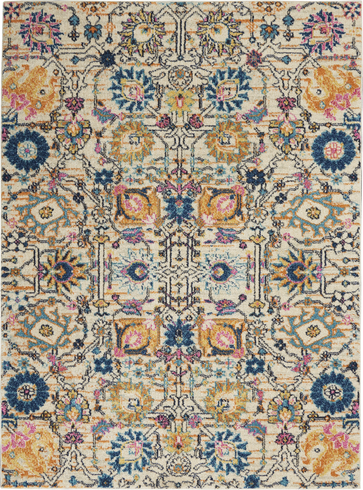 Passion PSN01 Ivory/Multi Area Rug by Nourison main image