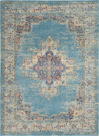 Passion PSN03 Light Blue Area Rug by Nourison main image