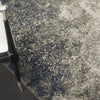 Passion PSN10 Charcoal/Ivory Area Rug by Nourison Detail Image