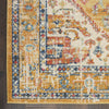 Passion PSN23 Ivory/Yellow Area Rug by Nourison Corner Image