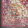 Passion PSN23 Ivory/Pink Area Rug by Nourison Corner Image