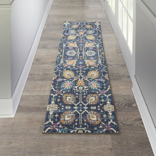 Nourison Passion PSN01 Navy Area Rug