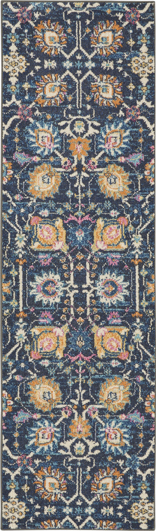 Nourison Passion PSN01 Navy Area Rug