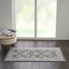 Nourison Tranquil TRA10 Grey/Pink Area Rug Room Image Feature