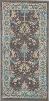 Tranquil TRA10 Grey/Pink Area Rug by Nourison main image