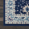 Tranquil TRA10 Navy/Ivory Area Rug by Nourison Corner Image