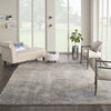 Nourison Moroccan Celebration KI383 Ivory/Grey Area Rug by Kathy Ireland Home Room Image Feature
