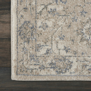 Nourison Moroccan Celebration KI384 Ivory/Sand Area Rug by Kathy Ireland Home Corner Image