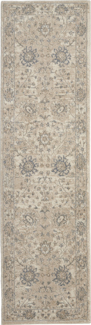 Nourison Moroccan Celebration KI384 Ivory/Sand Area Rug by Kathy Ireland Home main image