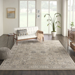 Nourison Moroccan Celebration KI384 Ivory/Sand Area Rug by Kathy Ireland Home Room Image Feature