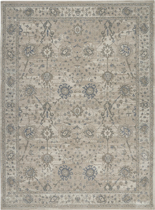 Nourison Moroccan Celebration KI384 Ivory/Sand Area Rug by Kathy Ireland Home Main Image