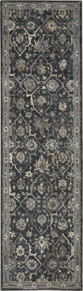 Nourison Moroccan Celebration KI385 Navy Area Rug by Kathy Ireland Home main image