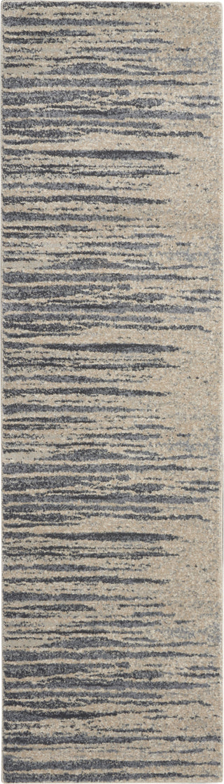 Nourison Moroccan Celebration KI387 Blue/Beige Area Rug by Kathy Ireland Home main image