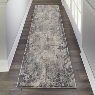 Nourison Moroccan Celebration KI388 Blue/Beige Area Rug by Kathy Ireland Home Room Image