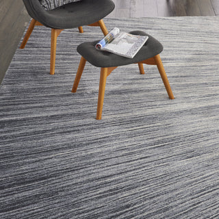 Nourison Moroccan Celebration KI389 Blue/Grey Area Rug by Kathy Ireland Home Detail Image