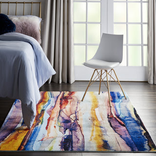 Nourison Le Reve LER01 Multicolor Area Rug Room Image Feature