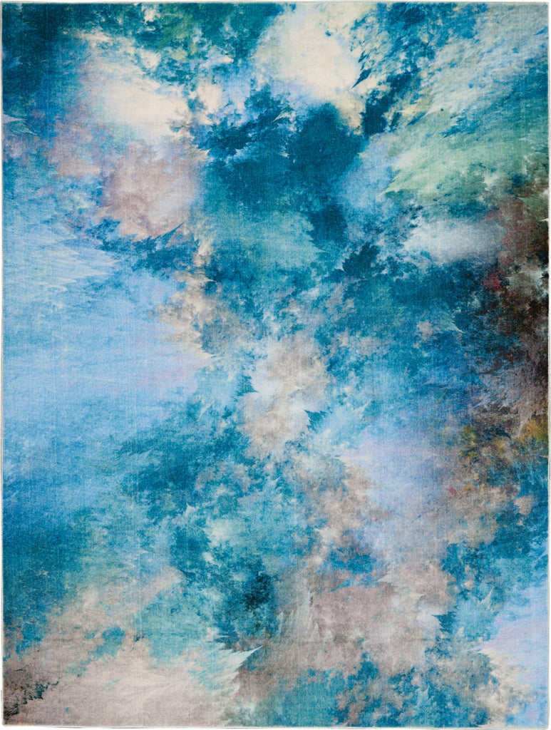 Le Reve LER02 Seafoam Area Rug by Nourison main image