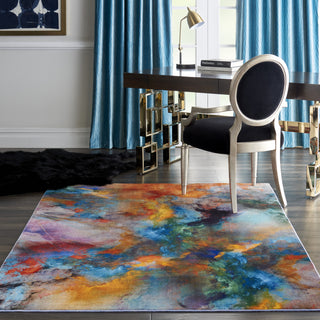 Le Reve LER03 Multicolor Area Rug by Nourison Room Image