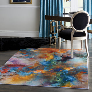 Le Reve LER03 Multicolor Area Rug by Nourison Room Image