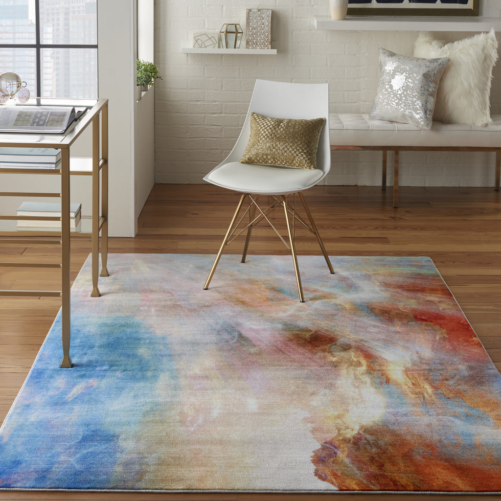 Nourison Le Reve LER04 Multicolor Area Rug Room Image Feature