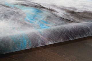 Le Reve LER06 Charcoal/Multicolor Area Rug by Nourison Texture Image