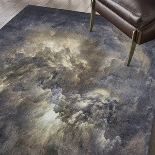 Le Reve LER07 Chocolate/Multicolor Area Rug by Nourison Detail Image