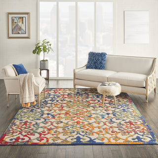 Aloha ALH21 Multicolor Area Rug by Nourison Texture Image