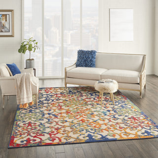 Aloha ALH21 Multicolor Area Rug by Nourison Room Image