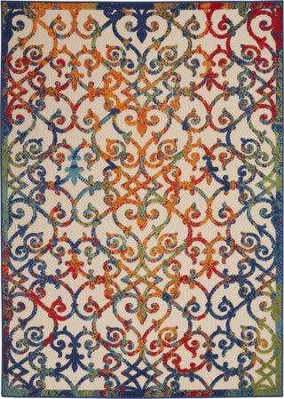 Aloha ALH21 Multicolor Area Rug by Nourison Main Image