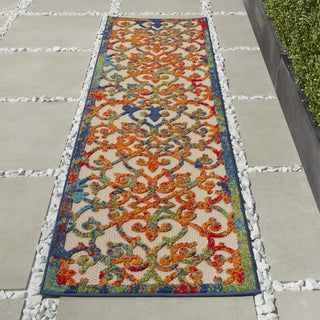 Aloha ALH21 Multicolor Area Rug by Nourison Detail Image