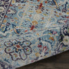 Global Vintage GLB14 Teal/Multicolor Area Rug by Nourison Texture Image