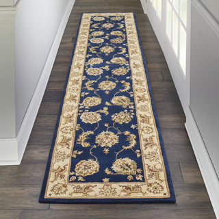 2000 2022 Navy Area Rug by Nourison Room Scene 4