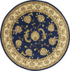 2000 2022 Navy Area Rug by Nourison Round