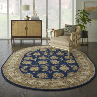 2000 2022 Navy Area Rug by Nourison Room Scene 2