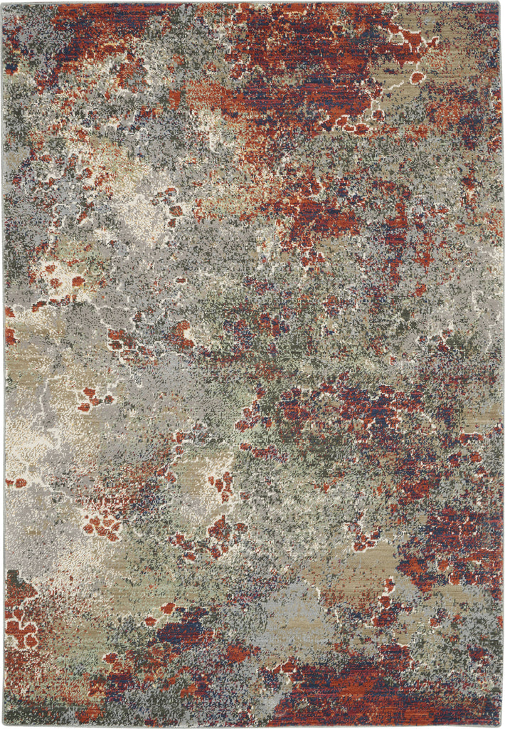 Artworks ATW02 Seafoam/Brick Area Rug by Nourison main image