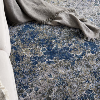 Artworks ATW02 Blue/Grey Area Rug by Nourison Detail Image