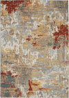 Artworks ATW03 Silver/Grey/Yellow Area Rug by Nourison Main Image