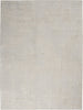 Sleek Textures SLE01 Ivory/Grey Area Rug by Nourison