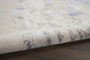 Sleek Textures SLE03 Blue/Ivory/Grey Area Rug by Nourison Room Image Feature