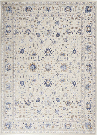 Sleek Textures SLE09 Ivory Area Rug by Nourison