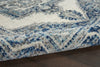 Persian Vintage PRV01 Ivory Blue Area Rug by Nourison Texture Image
