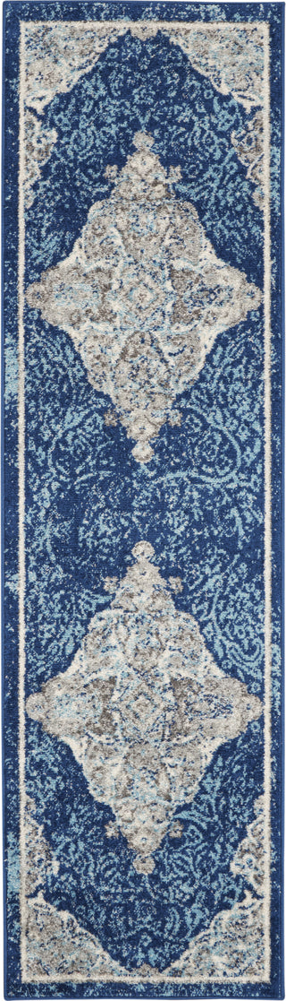 Nourison Persian Vintage PRV02 Ivory/Turquoise Area Rug