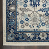 Persian Vintage PRV05 Ivory/Grey/Blue Area Rug by Nourison Corner Image