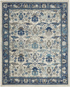 Persian Vintage PRV05 Ivory/Grey/Blue Area Rug by Nourison Main Image