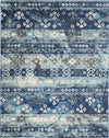 Persian Vintage PRV07 Ivory Blue Area Rug by Nourison Main Image