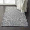 Calabas CLB02 Light Blue/Cream Area Rug by Nourison Main Image