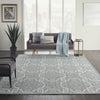 Calabas CLB02 Light Blue/Cream Area Rug by Nourison Main Image