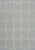Calabas CLB02 Light Blue/Cream Area Rug by Nourison Main Image