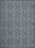 Calabas CLB02 Slate/Light Blue Area Rug by Nourison Main Image